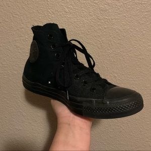 Black High Top Converse